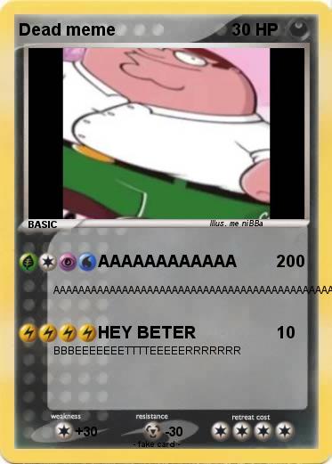 Pokemon Dead meme