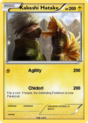 Pokemon Kakashi Hatake