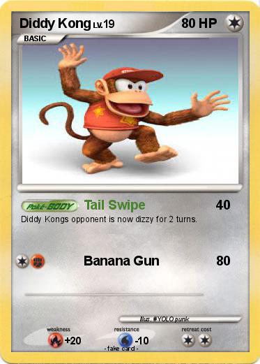 Pokemon Diddy Kong