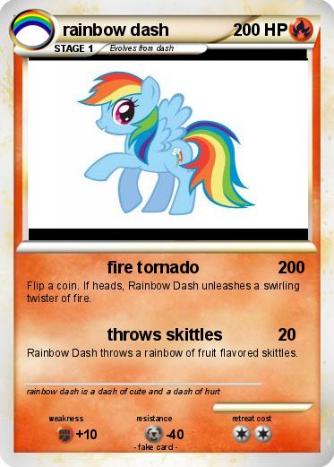 Pokemon rainbow dash