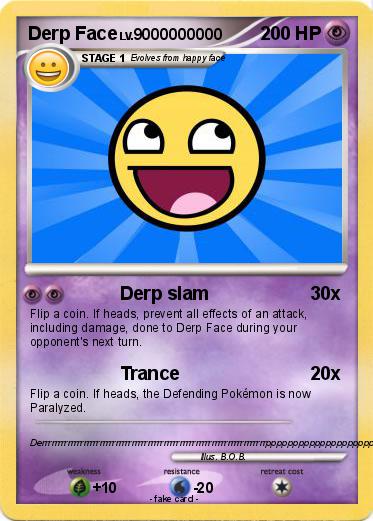 Pokemon Derp Face
