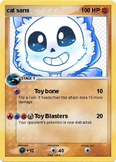 Pokemon cat sans