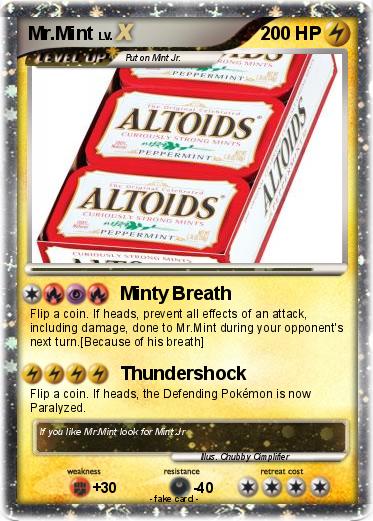 Pokemon Mr.Mint