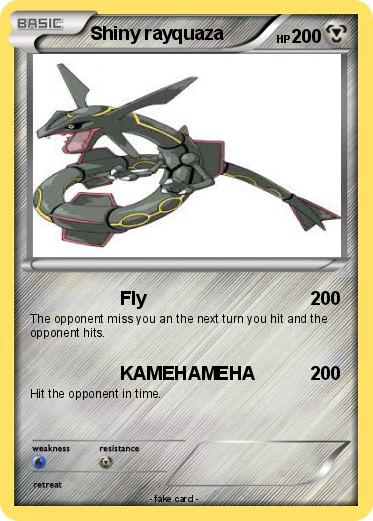 Pokemon Shiny rayquaza
