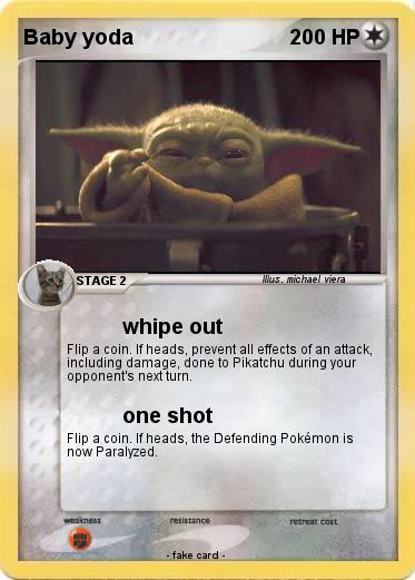 Pokemon Baby yoda
