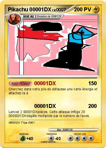Pokemon Pikachu 00001DX