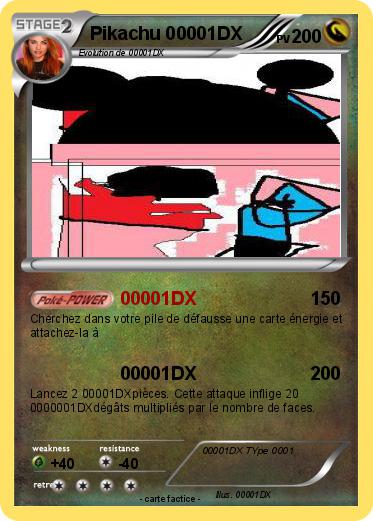Pokemon Pikachu 00001DX