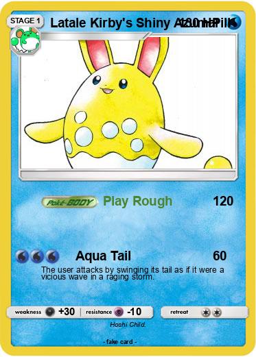 Pokemon Latale Kirby's Shiny Azumarill