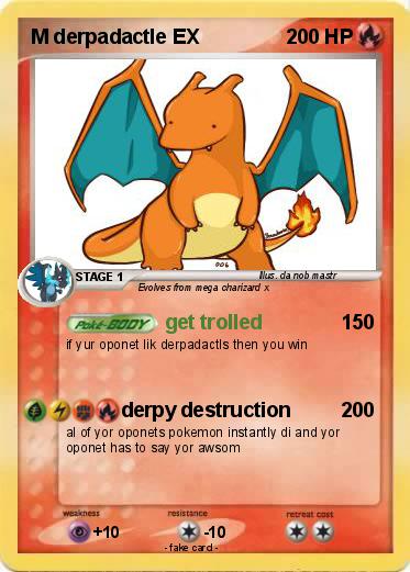 Pokemon M derpadactle EX