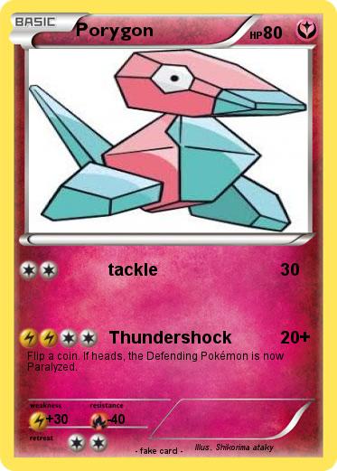 Pokemon Porygon