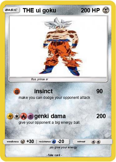 Pokemon THE ui goku