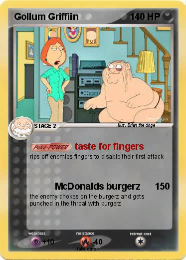 Pokemon Gollum Griffiin