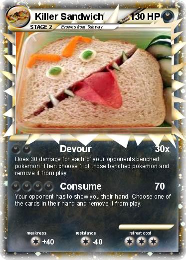 Pokemon Killer Sandwich