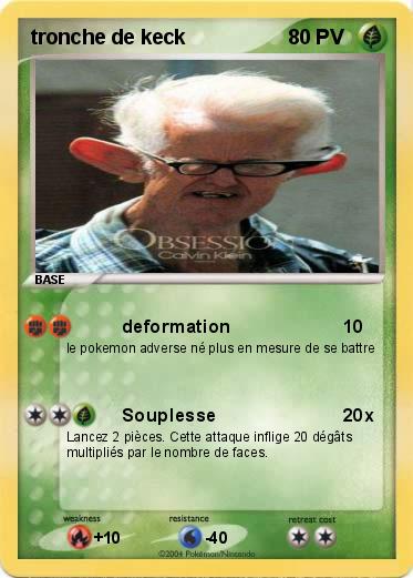 Pokemon tronche de keck