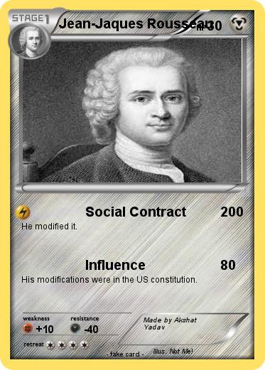 Pokemon Jean-Jaques Rousseau