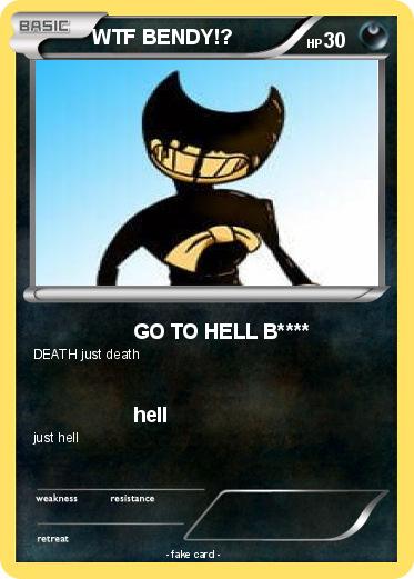 Pokemon WTF BENDY!?