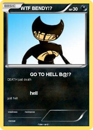 Pokemon WTF BENDY!?