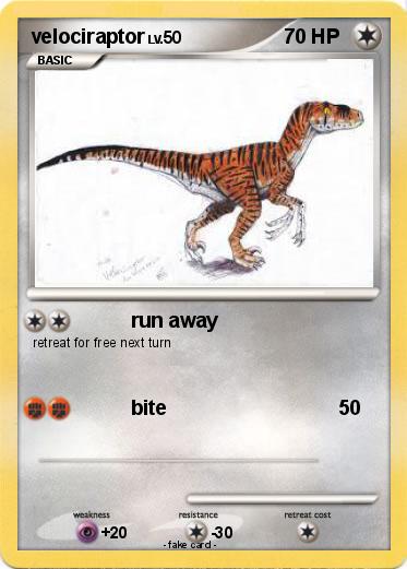 Pokemon velociraptor