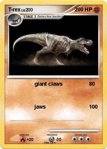 Pokemon T-rex