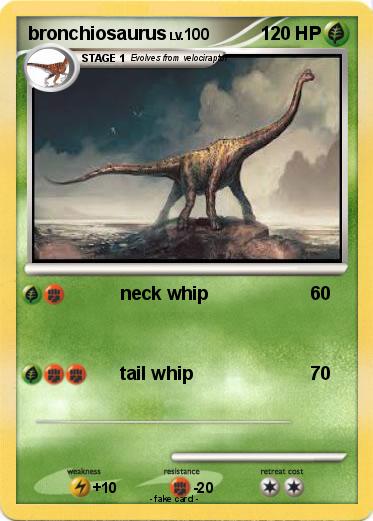 Pokemon bronchiosaurus