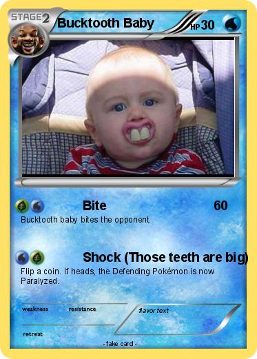 Pokemon Bucktooth Baby