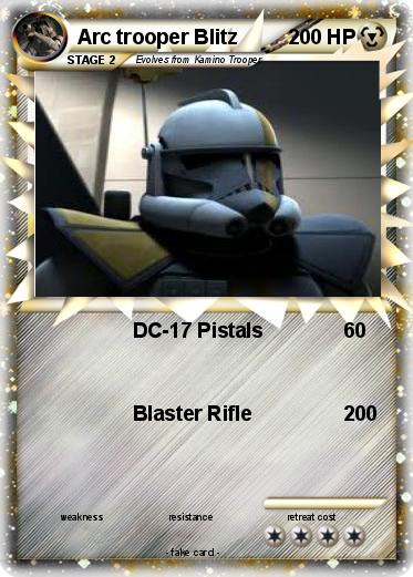 Pokemon Arc trooper Blitz