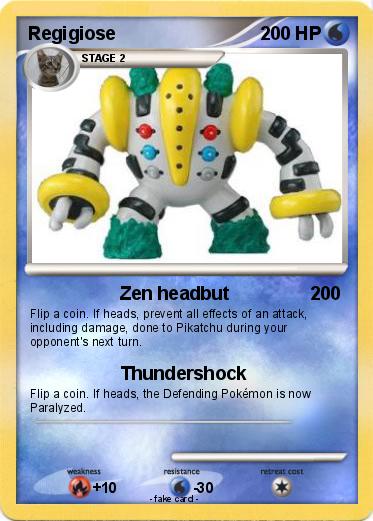 Pokemon Regigiose
