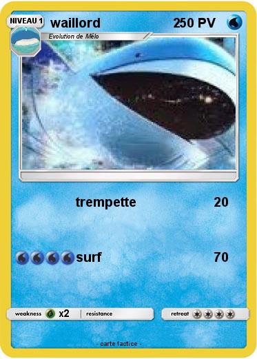 Pokemon waillord                     2