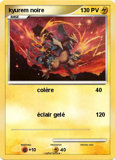 Pokemon kyurem noire