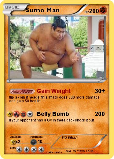 Pokemon Sumo Man