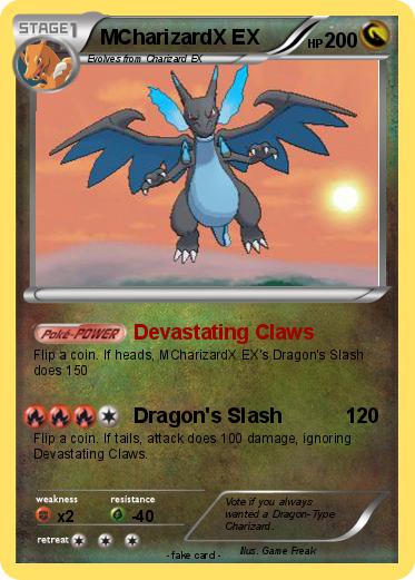 Pokemon MCharizardX EX
