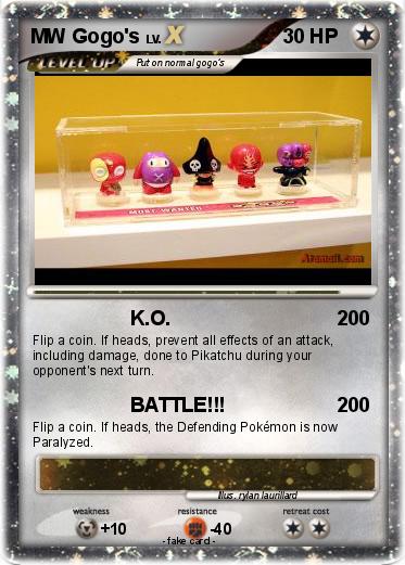 Pokemon MW Gogo's