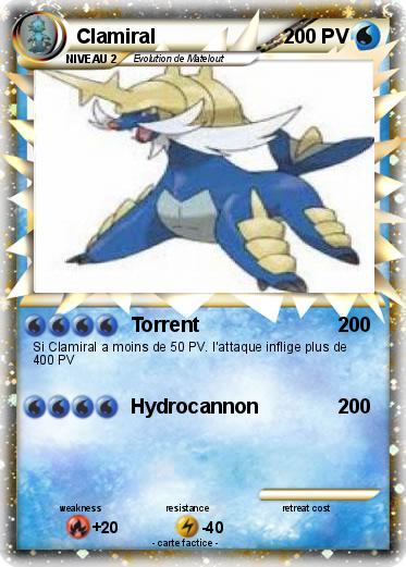 Pokemon Clamiral