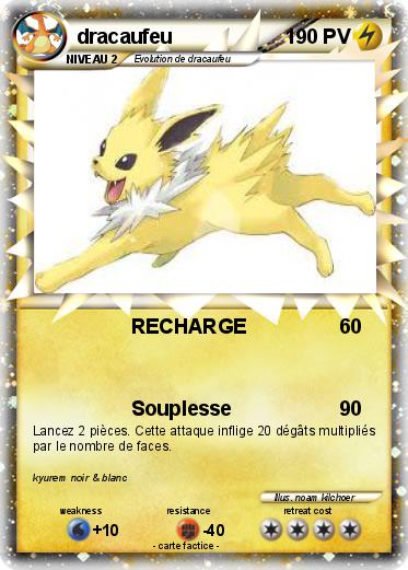 Pokemon dracaufeu