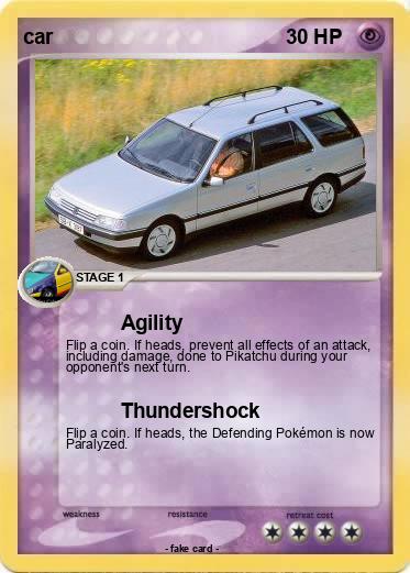 Pokemon car