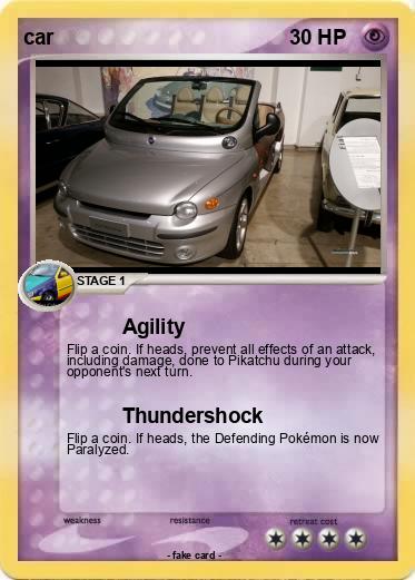 Pokemon car