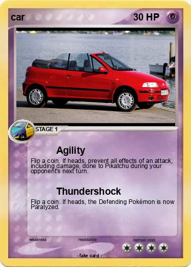 Pokemon car