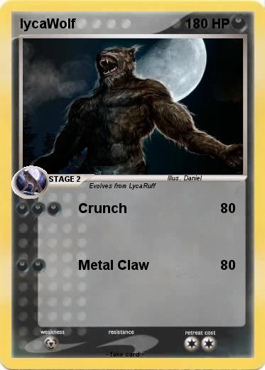 Pokemon lycaWolf