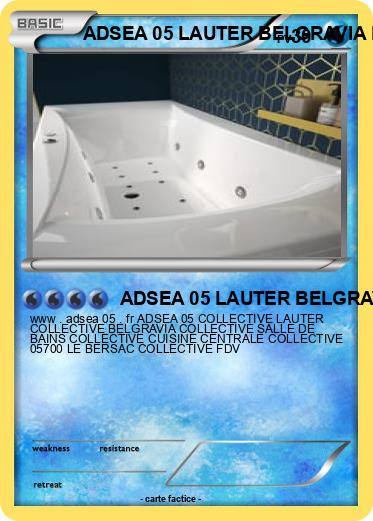Pokemon ADSEA 05 LAUTER BELGRAVIA FDV