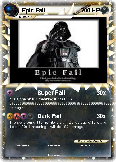 Pokemon Epic Fail