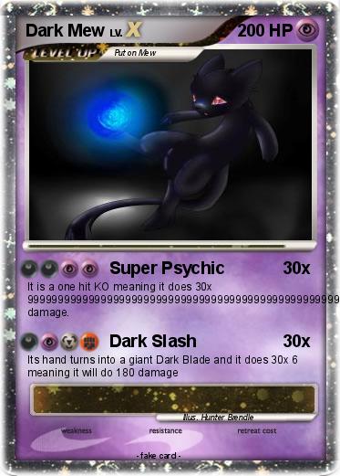 Pokemon Dark Mew