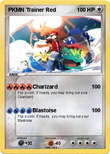 Pokemon PKMN Trainer Red