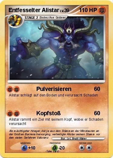 Pokemon Entfesselter Alistar