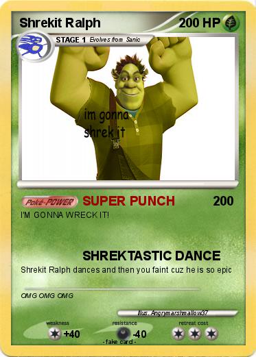 Pokemon Shrekit Ralph