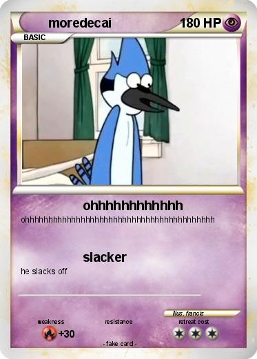Pokemon moredecai
