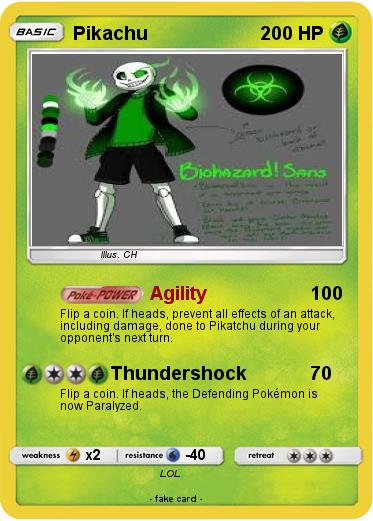 Pokemon BIO HAZARD SANS