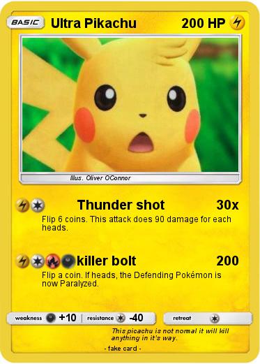 Pokemon Ultra Pikachu