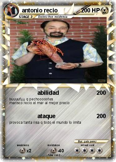 Pokemon antonio recio