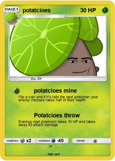 Pokemon potatcioes