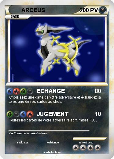 Pokemon ARCEUS